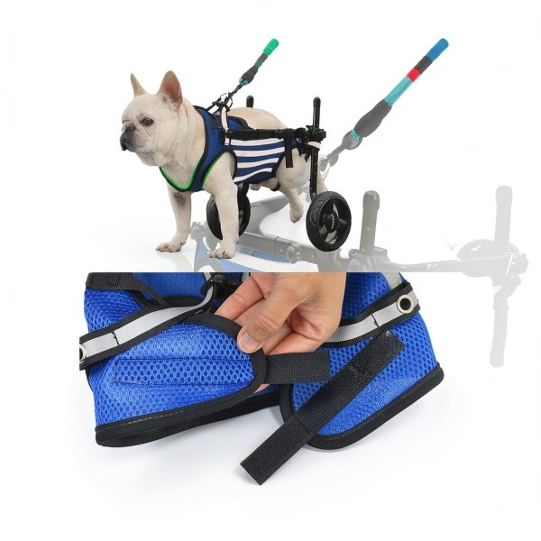 Dog Wheelchair Back Legs Pet Mobility Aid Support-4