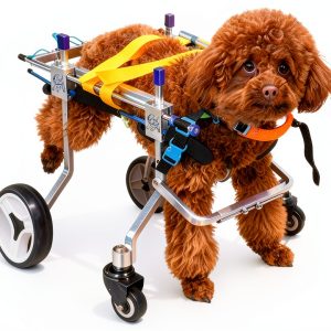 LetPetRun Dog Wheelchair Adjustable Four-Wheeled Mobility-0