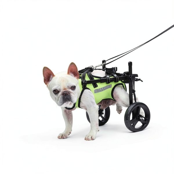 Acesolid Adjustable Dog Wheelchair for Back Legs Mobility-5