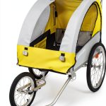 LUCKYERMORE Dog Bicycle Trailer Weatherproof Multicolor Pet-0