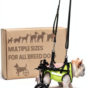 Acesolid Adjustable Dog Wheelchair for Back Legs Mobility-0