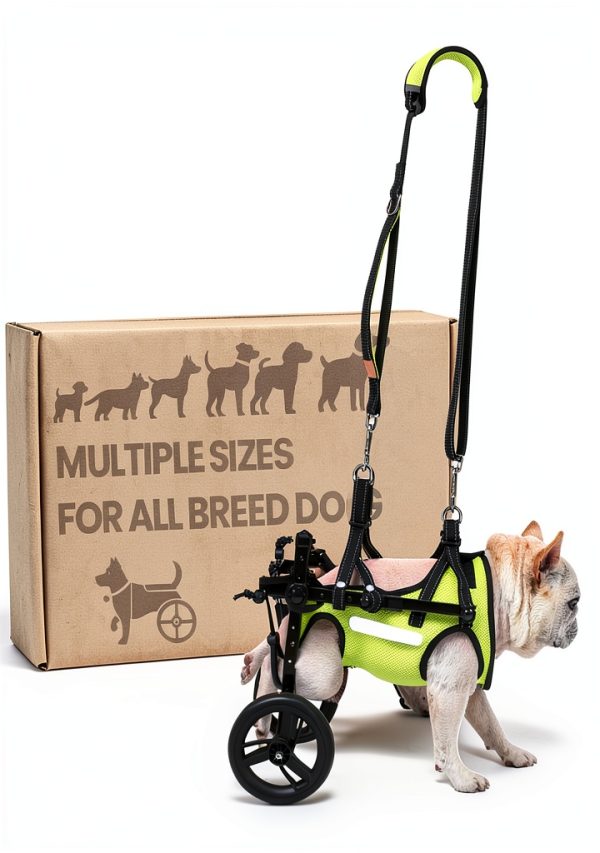 Acesolid Adjustable Dog Wheelchair for Back Legs Mobility-0