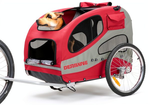 Sepnine Dog Bike Trailer Safety Foldable Pet Carrier-0