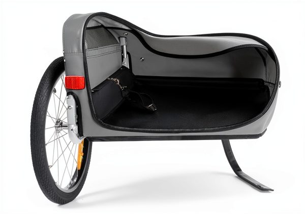 Veelar Dog Bike Trailer Steel Frame Large Pet Carrier-3