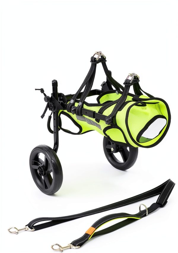 Acesolid Adjustable Dog Wheelchair for Back Legs Mobility-6