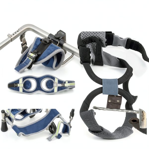VEVOR Dog Wheelchair Adjustable Aluminum Pet Mobility Aid-4