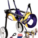 Lokshun Dog Wheelchair Back Legs Aluminum Adjustable X-Large-0