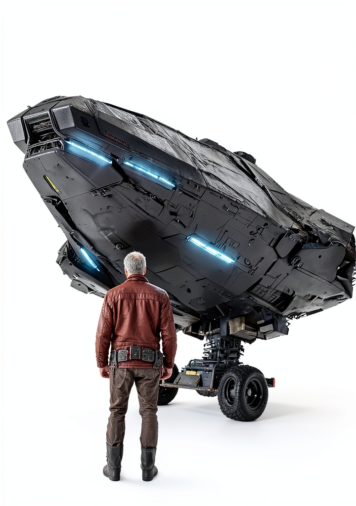 Old Mans Comeback eBook cover featuring futuristic space scenes