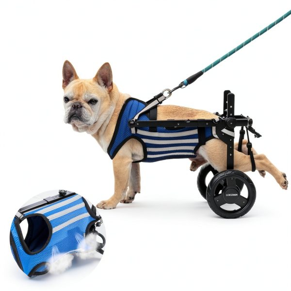 Dog Wheelchair Back Legs Pet Mobility Aid Support-5