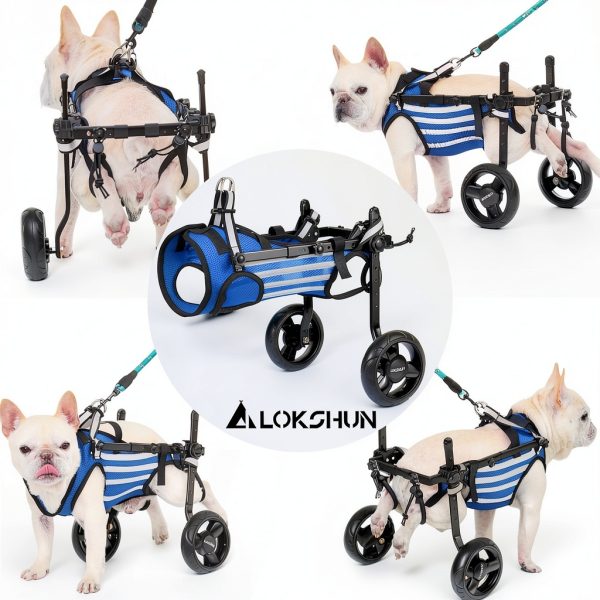 Dog Wheelchair Back Legs Pet Mobility Aid Support-7