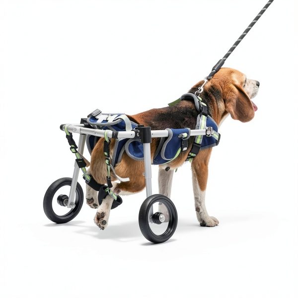 VEVOR Dog Wheelchair Adjustable Aluminum Pet Mobility Aid-7