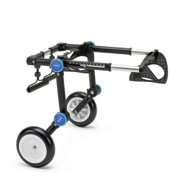 LINCYS Dog Wheelchair Foldable Steel Frame Pet Mobility Aid-1