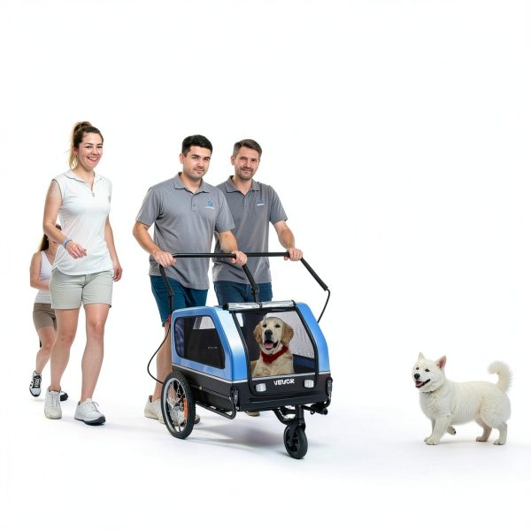 VEVOR Dog Bike Trailer Alloy Steel Design-8