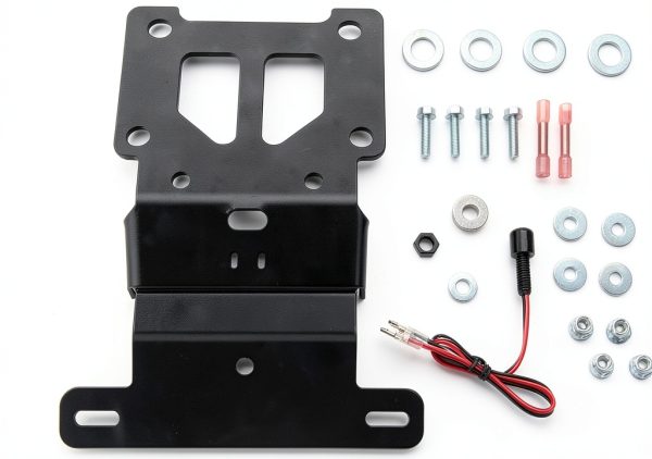 Tusk Aluminum Motorcycle License Plate Bracket-2