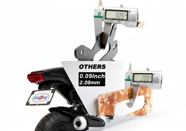 CYCBOLT Rear Fender Eliminator Black Aluminum-4