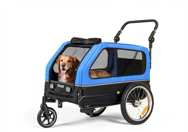 VEVOR Dog Bike Trailer Alloy Steel Design-9