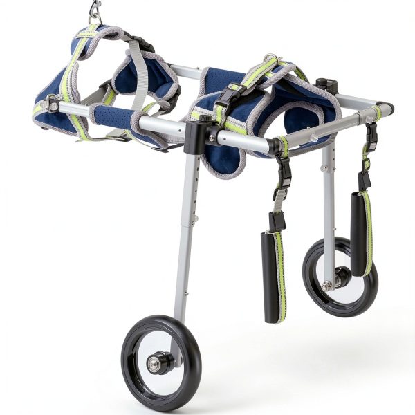 VEVOR Dog Wheelchair Aluminum Adjustable Small-8