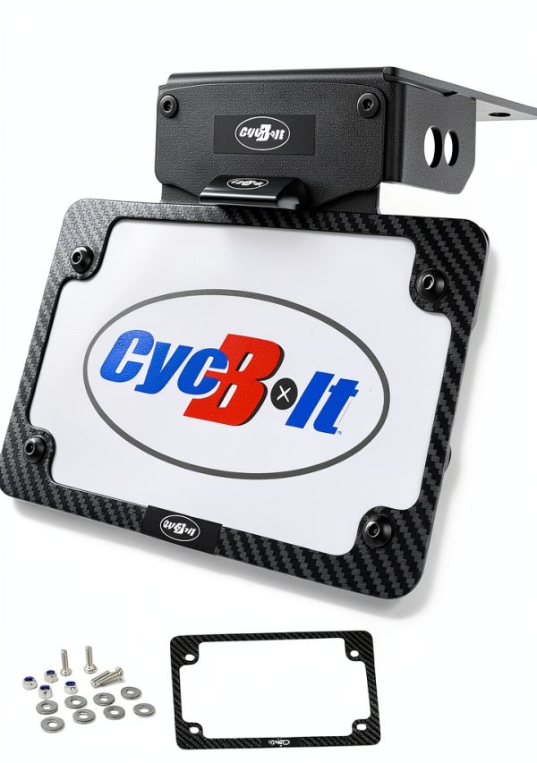 CYCBOLT Rear Fender Eliminator Black Aluminum-0