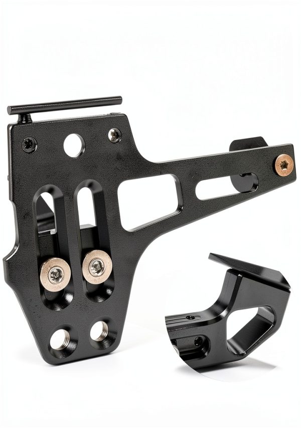 Fender Eliminator MDPROMCP Aluminum License Plate Black Rear Fit-6