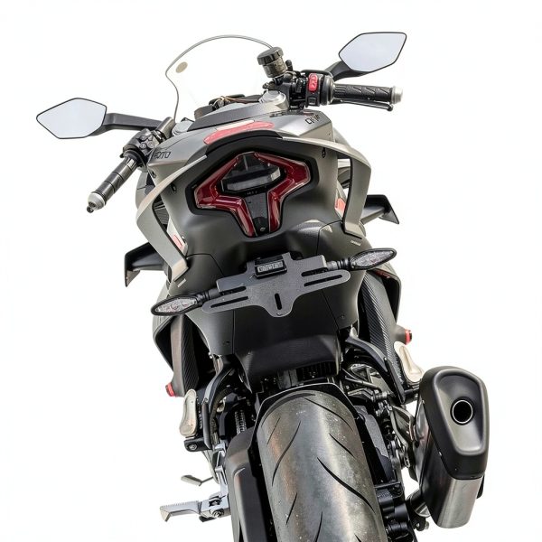 TT719 Tidy Tail for CFMOTO 450SS/450NK Black Stainless Steel Rear-3