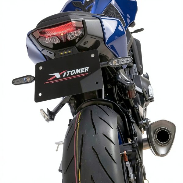 Xitomer Fender Eliminator for 2024-2025 MT-09 Bike 3mm Aluminum Black-6