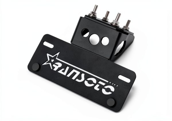 Kawasaki Z650 Fender Eliminator RANSOTO Black Aluminum-0