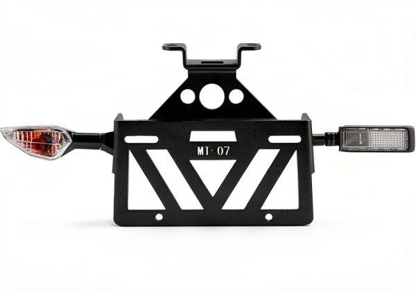 INKUDRI Fender Eliminator for MT07 FZ07 2021-2025 Rear Plate Bracket-1
