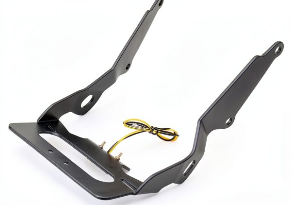 xitomer Rear License Plate Bracket for CBR650R/CB650R Black Aluminum-2