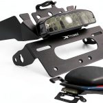 Xitomer License Plate Bracket Black Powder Coated Steel FE003235SM-PP-0