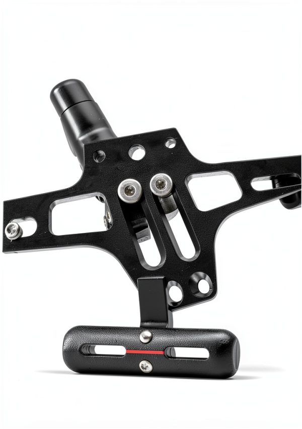 Fender Eliminator MDPROMCP Aluminum License Plate Black Rear Fit-2