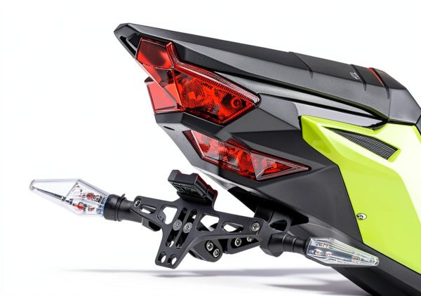 Fender Eliminator MDPROMCP Aluminum License Plate Black Rear Fit-5