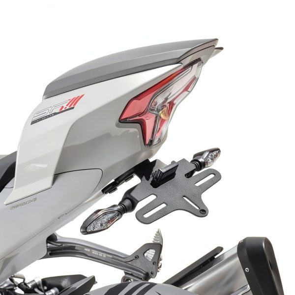 TT719 Tidy Tail for CFMOTO 450SS/450NK Black Stainless Steel Rear-0