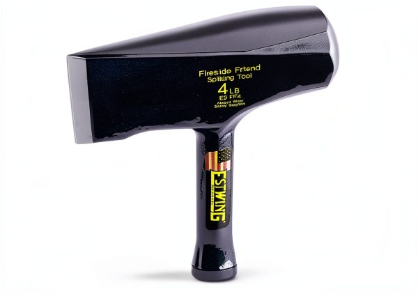 Estwing Fireside Friend 14 Inch Wood Splitting Maul with Leather Grip-2