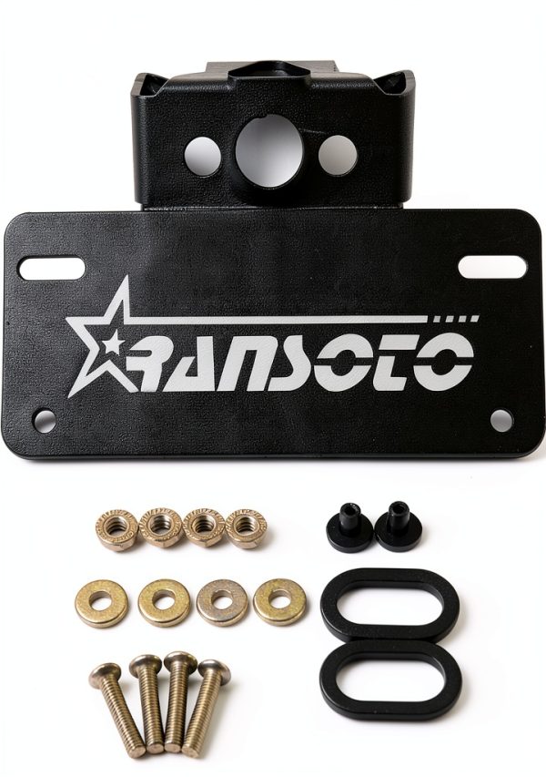 RANSOTO Motorcycle Fender Eliminator license plate mount Compatible with Honda CBR500R CB500F 2016-2024-1