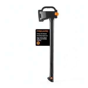 Fiskars 28" Chopping Axe - Ultra Sharp Forged Steel Blade - Black-0