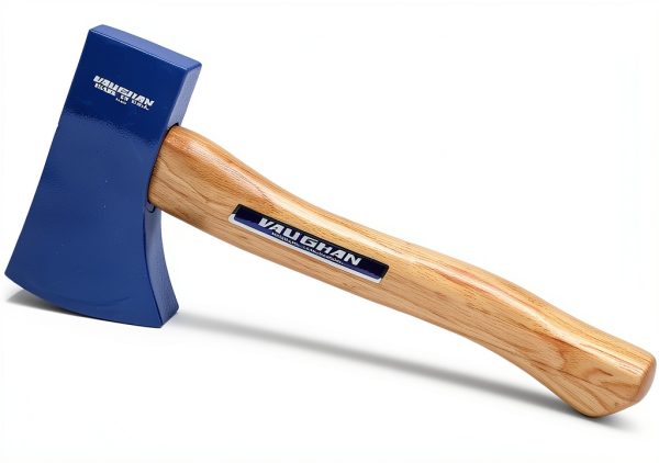 Hand Camp Axe Vaughan VN33224 with Sheath Hickory Handle-5
