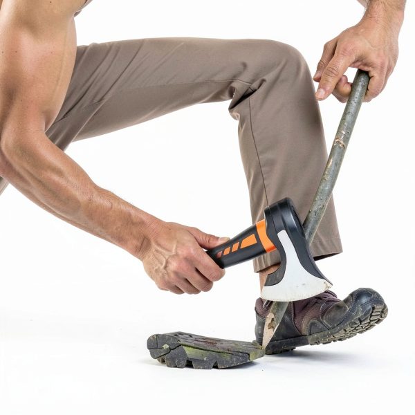 Wood Splitting Maul 15" 2.25lb glorousamc Axe Shock Absorbing Handle-4
