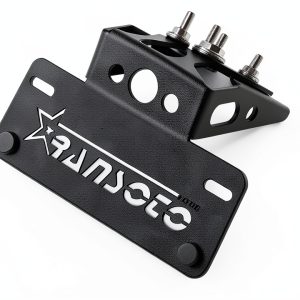 RANSOTO Motorcycle Fender Eliminator license plate mount Compatible with Honda CBR500R CB500F 2016-2024-0
