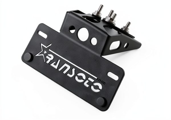 RANSOTO Motorcycle Fender Eliminator license plate mount Compatible with Honda CBR500R CB500F 2016-2024-0