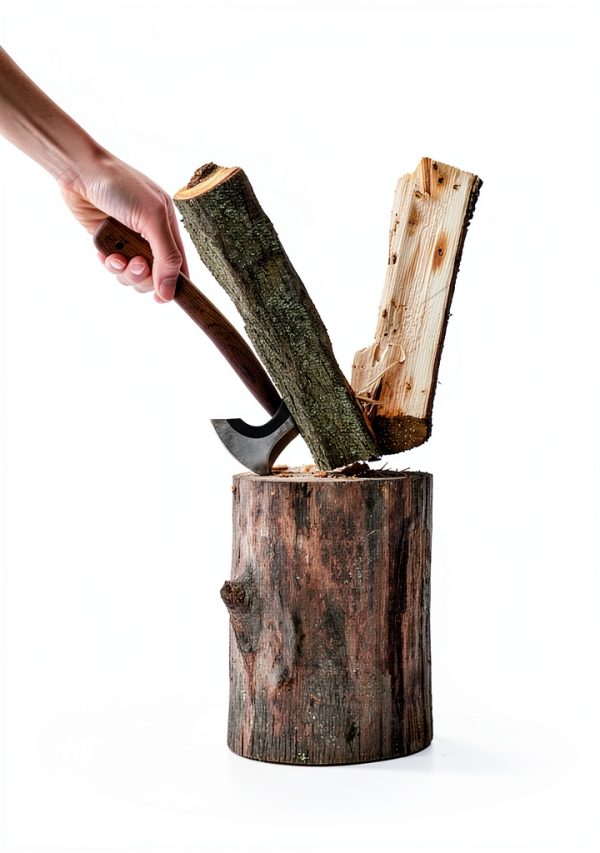 Camping Hatchet WICING 14.2 inch Manganese Steel Axe-4