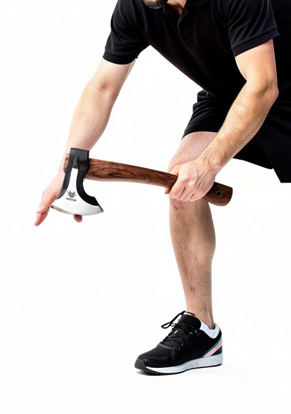 Camping Hatchet WICING 14.2 inch Manganese Steel Axe-3